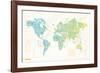 Map Play-Tom Frazier-Framed Giclee Print