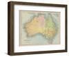 Map Probably Made Soon after 1861-Bartholomew-Framed Photographic Print