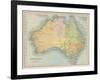 Map Probably Made Soon after 1861-Bartholomew-Framed Photographic Print