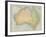 Map Probably Made Soon after 1861-Bartholomew-Framed Photographic Print