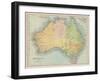 Map Probably Made Soon after 1861-Bartholomew-Framed Art Print