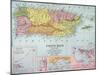 Map: Puerto Rico, 1900-null-Mounted Giclee Print