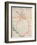 Map Representing the Approximate Tonnage of Wines and Spirits in Circulation in France in 1857-Charles Joseph Minard-Framed Giclee Print