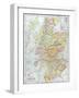 Map: Scotland-null-Framed Giclee Print