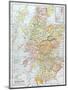 Map: Scotland-null-Mounted Giclee Print