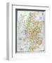 Map: Scotland-null-Framed Giclee Print