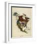 Map Showing North America As a Collection Of Fairy Tale Characters.-Lilian Lancaster-Framed Premium Giclee Print