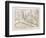 Map Showing Roman London (Londinium) with Its Grid of Straight Roads-null-Framed Photographic Print