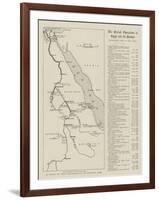 Map Showing the British Operations in Egypt and the Soudan, 1882-1898-null-Framed Giclee Print