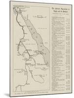 Map Showing the British Operations in Egypt and the Soudan, 1882-1898-null-Mounted Giclee Print