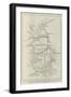 Map Showing the Disputed Frontier Between Russian Turkestan and Afghanistan-null-Framed Giclee Print