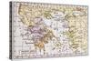 Map Showing the Extent of the Greek Empire and the Surrounding Territories-null-Stretched Canvas