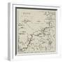 Map Showing the French Expedition's Line of March to Fashoda-null-Framed Giclee Print