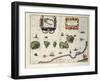 Map Showing the Molucca Islands Off Halmahera, 1640-Joannes Jansson-Framed Giclee Print