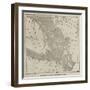 Map Showing the Position of the Island of San Juan-null-Framed Giclee Print