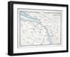 Map Showing the Principal Stars Which are Visible in Great Britain-Alexander Jamieson-Framed Giclee Print