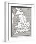 Map Showing the Roman Roads in Britain. Illustrated Easy Stories from English History-null-Framed Giclee Print