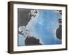 Map Showing the Route of Christopher Columbus on His First Voyage to the New World-Spanish-Framed Giclee Print