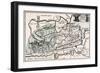 Map Showing the Supposed Location of Paradise-null-Framed Giclee Print