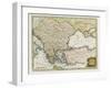 Map Showing Turkey in Europe and Its Neighbouring European States of the Balkans-T. Conder-Framed Art Print