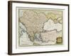 Map Showing Turkey in Europe and Its Neighbouring European States of the Balkans-T. Conder-Framed Art Print