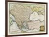 Map Showing Turkey in Europe and Its Neighbouring European States of the Balkans-T. Conder-Framed Art Print