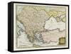 Map Showing Turkey in Europe and Its Neighbouring European States of the Balkans-T. Conder-Framed Stretched Canvas