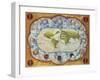 Map Tracing Magellan's World Voyage, Once Owned by Charles V, 1545-Battista Agnese-Framed Giclee Print