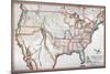 Map: United States, 1820-null-Mounted Giclee Print