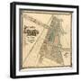 Map: World's Fair, 1893-null-Framed Giclee Print