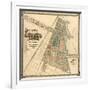 Map: World's Fair, 1893-null-Framed Giclee Print