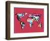 Map7-Mark Ashkenazi-Framed Giclee Print