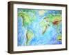 Map-null-Framed Photographic Print