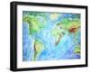 Map-null-Framed Photographic Print