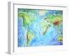 Map-null-Framed Photographic Print