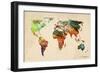 Map-Mark Ashkenazi-Framed Giclee Print