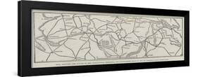 Map-null-Framed Giclee Print