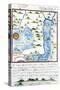 Mapa de México, Plano Laguna de Chalco, Biblioteca Lorenzana - Borbon, Toledo-José Antonio Alzate-Stretched Canvas