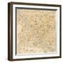 Mapa Di Firenze, 1896-Lorenzo Fiore-Framed Art Print