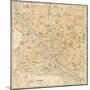 Mapa Di Firenze, 1896-Lorenzo Fiore-Mounted Art Print