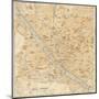 Mapa Di Firenze, 1896-Lorenzo Fiore-Mounted Art Print