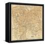 Mapa Di Roma, 1898-Lorenzo Fiore-Framed Stretched Canvas