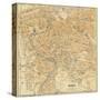 Mapa Di Roma, 1898-Lorenzo Fiore-Stretched Canvas