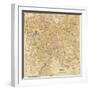 Mapa Di Roma, 1898-Lorenzo Fiore-Framed Art Print