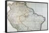 Mapa Geografico de America Meridional, 1799-Juan de la Cruz Cano y Olmedilla-Framed Stretched Canvas