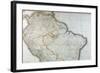 Mapa Geografico de America Meridional, 1799-Juan de la Cruz Cano y Olmedilla-Framed Giclee Print