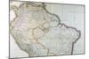 Mapa Geografico de America Meridional, 1799-Juan de la Cruz Cano y Olmedilla-Mounted Giclee Print