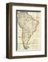 Mapa Geografico de America Meridional, c.1799-Juan De La Cruz Cano Y Olmedilla-Framed Art Print