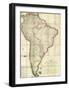 Mapa Geografico de America Meridional, c.1799-Juan De La Cruz Cano Y Olmedilla-Framed Art Print