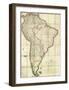 Mapa Geografico de America Meridional, c.1799-Juan De La Cruz Cano Y Olmedilla-Framed Art Print